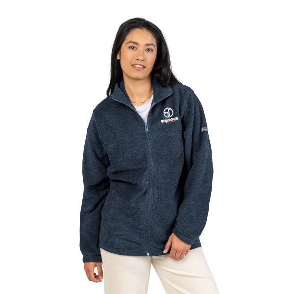 Cozy Fleece Jacket, Unisex Columbia Jacket, Embroidered Fleece Coat, Warm Outdoor Layer, Gift for Him/Her/Adventure - Image 5