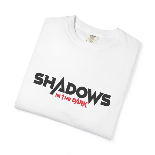 Shadows in the Dark Unisex T-Shirt, Cozy Cotton Tee, Perfect for Casual Outings, Gift for Music Lovers, Unique Graphic Shirt - Image 2