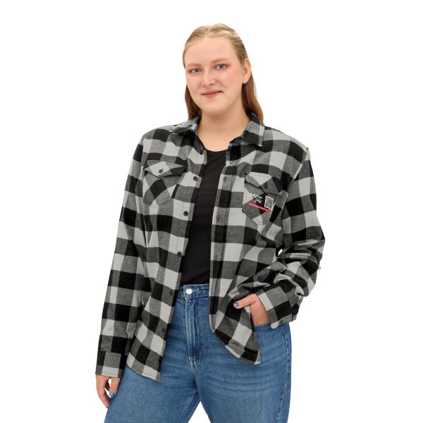 Cozy Unisex Flannel Shirt, Casual Layering Top, Autumn Fashion, Holiday Gift, Outdoor Style, Everyday Wear - Image 3