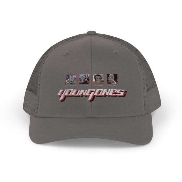 Stylish Snapback Trucker Cap with Unique 'Young' Design - Perfect for Summer Days, Festivals, Outdoor Adventures, and Casual Outfits