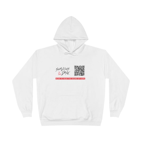 Eco-Friendly Hoodie with QR Code Design - Perfect for Casual Wear, Gifts, Sustainable Fashion, Unisex Style, Everyday Comfort