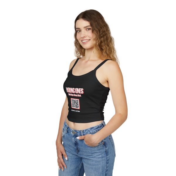 Youthful Spirit Spaghetti Strap Tank Top - Perfect for Summer, Festivals, Casual Outings, Concerts, or Everyday Wear - Image 2