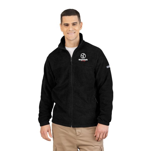 Cozy Fleece Jacket, Unisex Columbia Jacket, Embroidered Fleece Coat, Warm Outdoor Layer, Gift for Him/Her/Adventure - Image 9