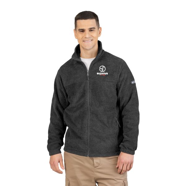Cozy Fleece Jacket, Unisex Columbia Jacket, Embroidered Fleece Coat, Warm Outdoor Layer, Gift for Him/Her/Adventure - Image 3