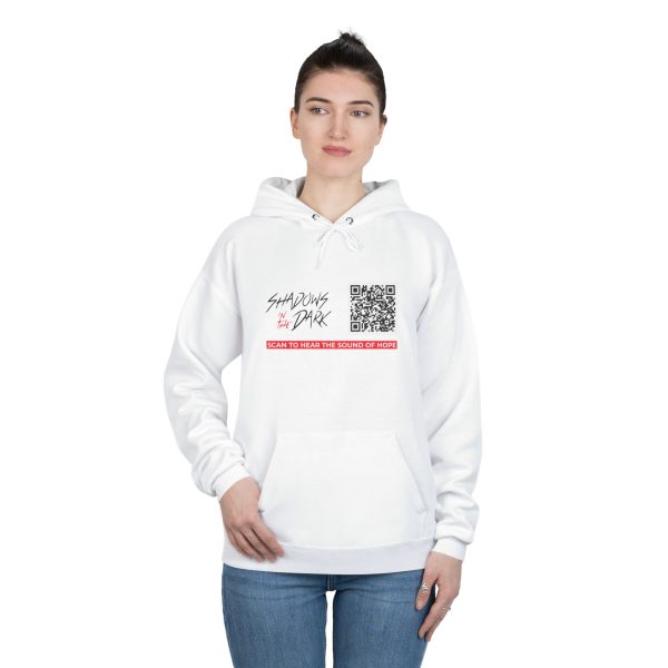 Eco-Friendly Hoodie with QR Code Design - Perfect for Casual Wear, Gifts, Sustainable Fashion, Unisex Style, Everyday Comfort - Image 2
