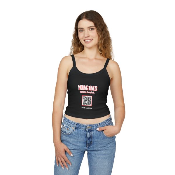 Youthful Spirit Spaghetti Strap Tank Top - Perfect for Summer, Festivals, Casual Outings, Concerts, or Everyday Wear
